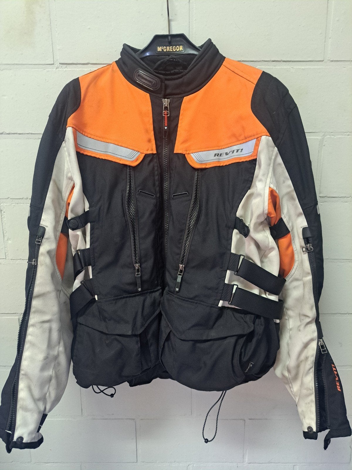 REV'IT! Motorjack + binnenjas, Motoren, Kleding | Motorkleding, REV'IT!, Jas | textiel, Heren, Ophalen of Verzenden