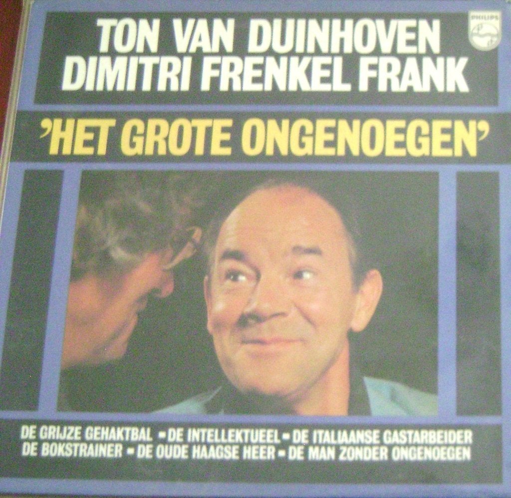 Dorus/Cursief/GerardCox/JanBlaaser/DikVoorMekaar/TonvanDuinh, Ophalen of Verzenden, Zo goed als nieuw, 12 inch, Cabaret of Kleinkunst