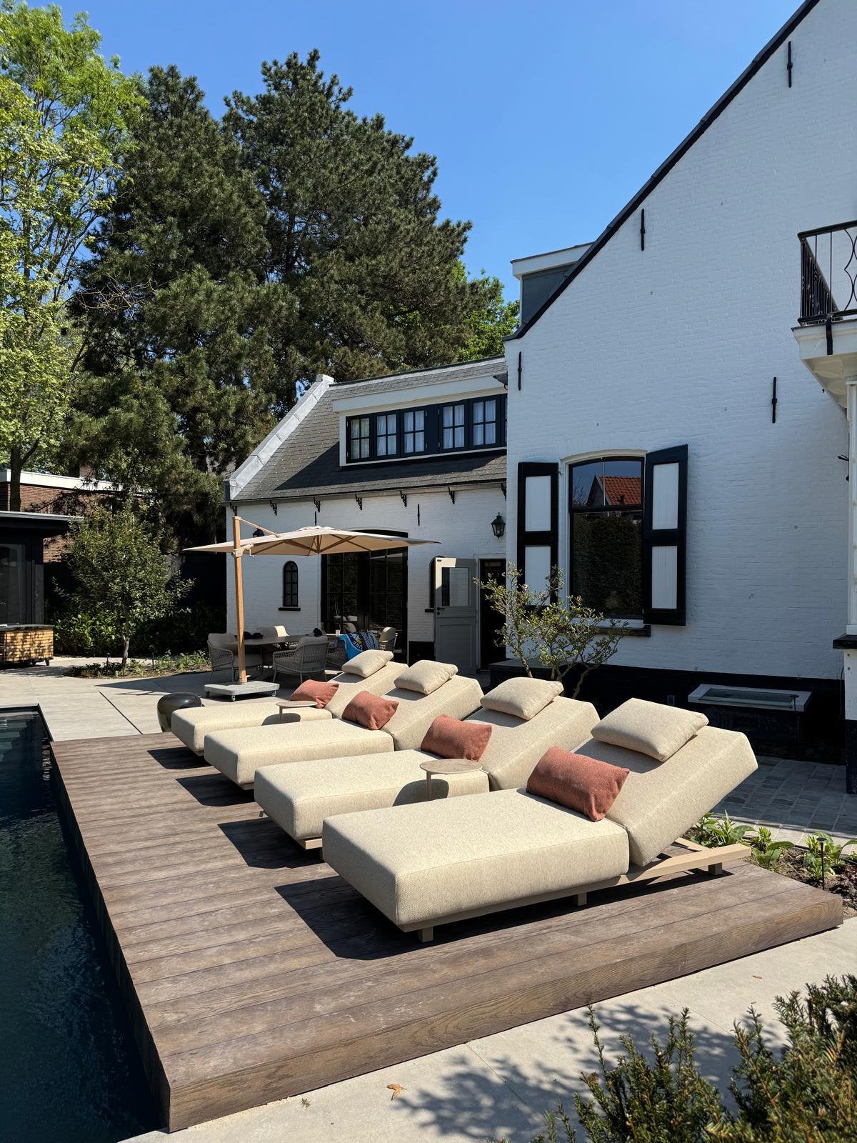 Ferias ligbed 4 Seasons outdoor daybed loungebed, Ophalen of Verzenden, Nieuw