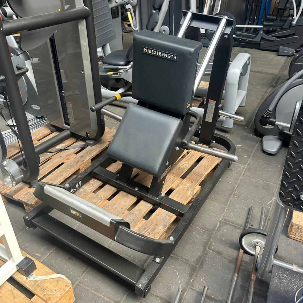 Technogym - Pure Strength - Calf Press, Ophalen of Verzenden, Gebruikt, Benen, Overige typen