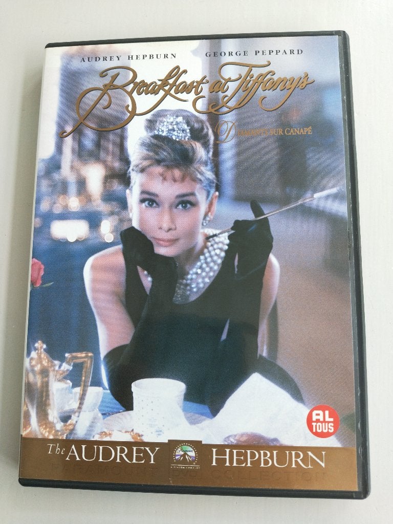DVD Breakfast At Tiffany's - met o.a. Audrey Hepburn, Bonusmateriaal, Alle leeftijden, Romantische komedie, Spaans