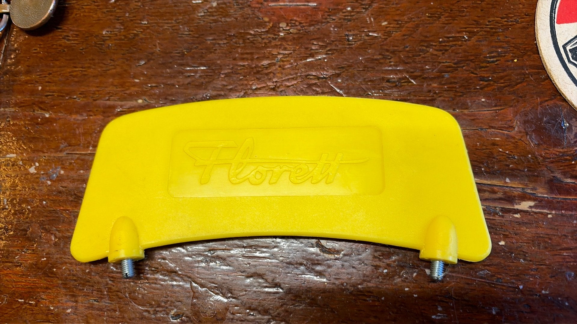 Kreidler geel spatbord plaatje Florett, Fietsen en Brommers, Ophalen, Nieuw