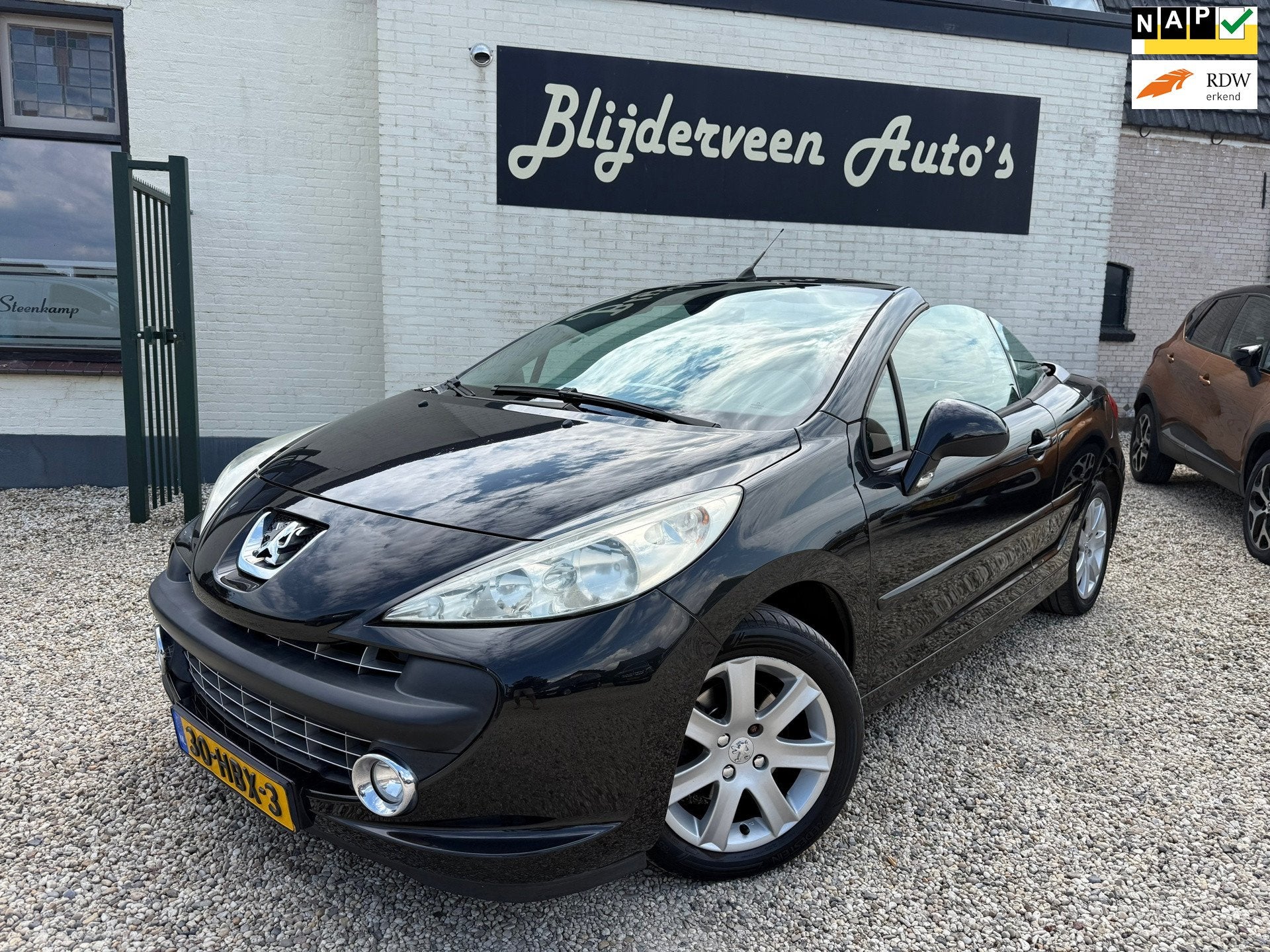 Peugeot 207 CC 1.6 VTi Climate Control | Leer | LM | Org NL, 15 km/l, Gebruikt, 4 cilinders, Cabriolet