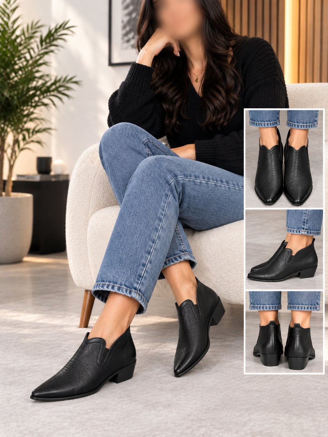 Even&Odd Enkellaarsjes Maat 39 - Nieuw, Kleding | Dames, Zwart, Lage of Enkellaarzen, Nieuw, Ophalen of Verzenden