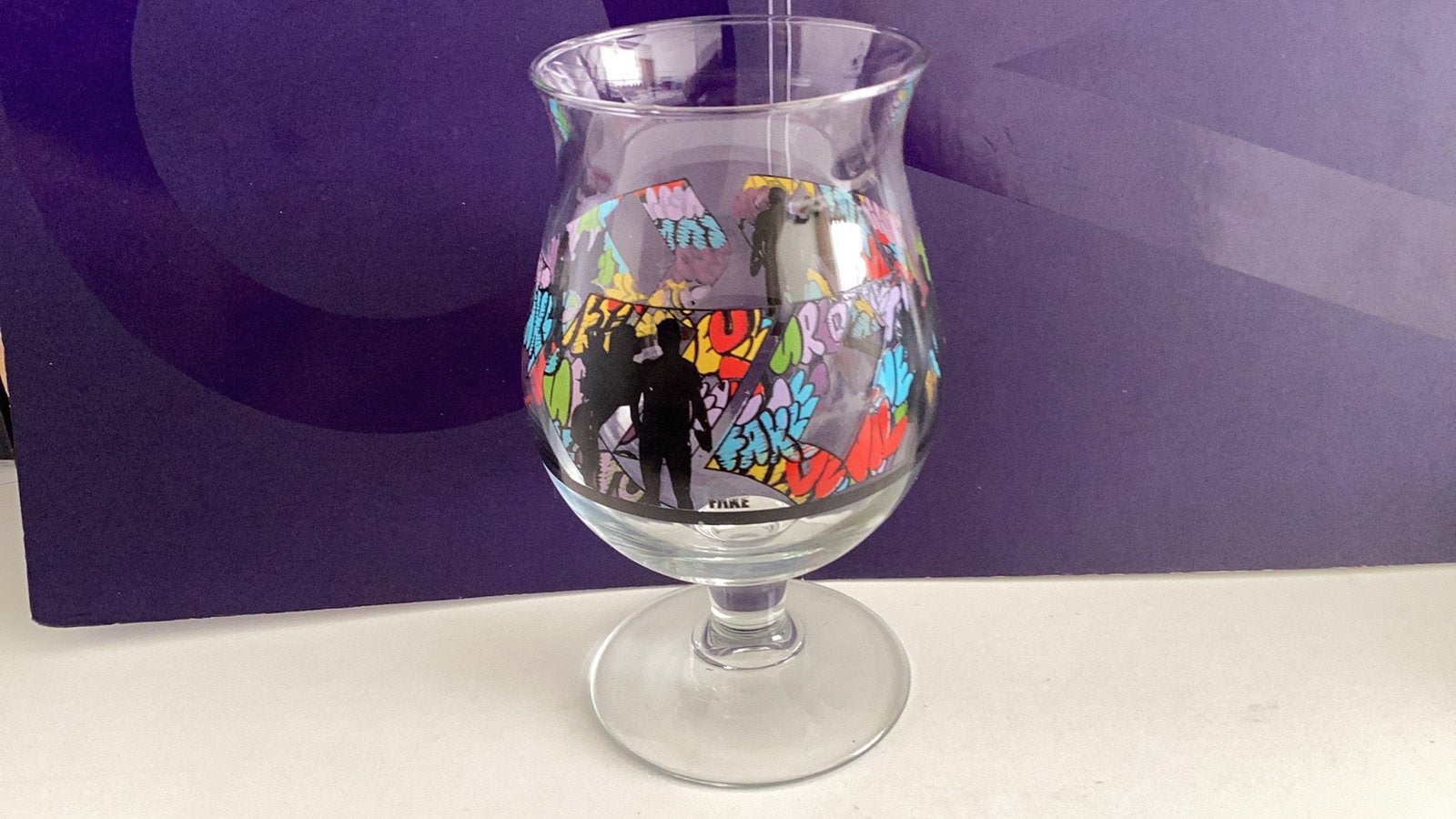 Duvel Collection Fake bierglas 2021, Ophalen of Verzenden, Zo goed als nieuw, Glas of Glazen, Duvel