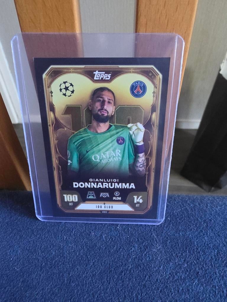 Topps Gianluigi Donnarumma 100 Club Spelerskaart, Ophalen of Verzenden