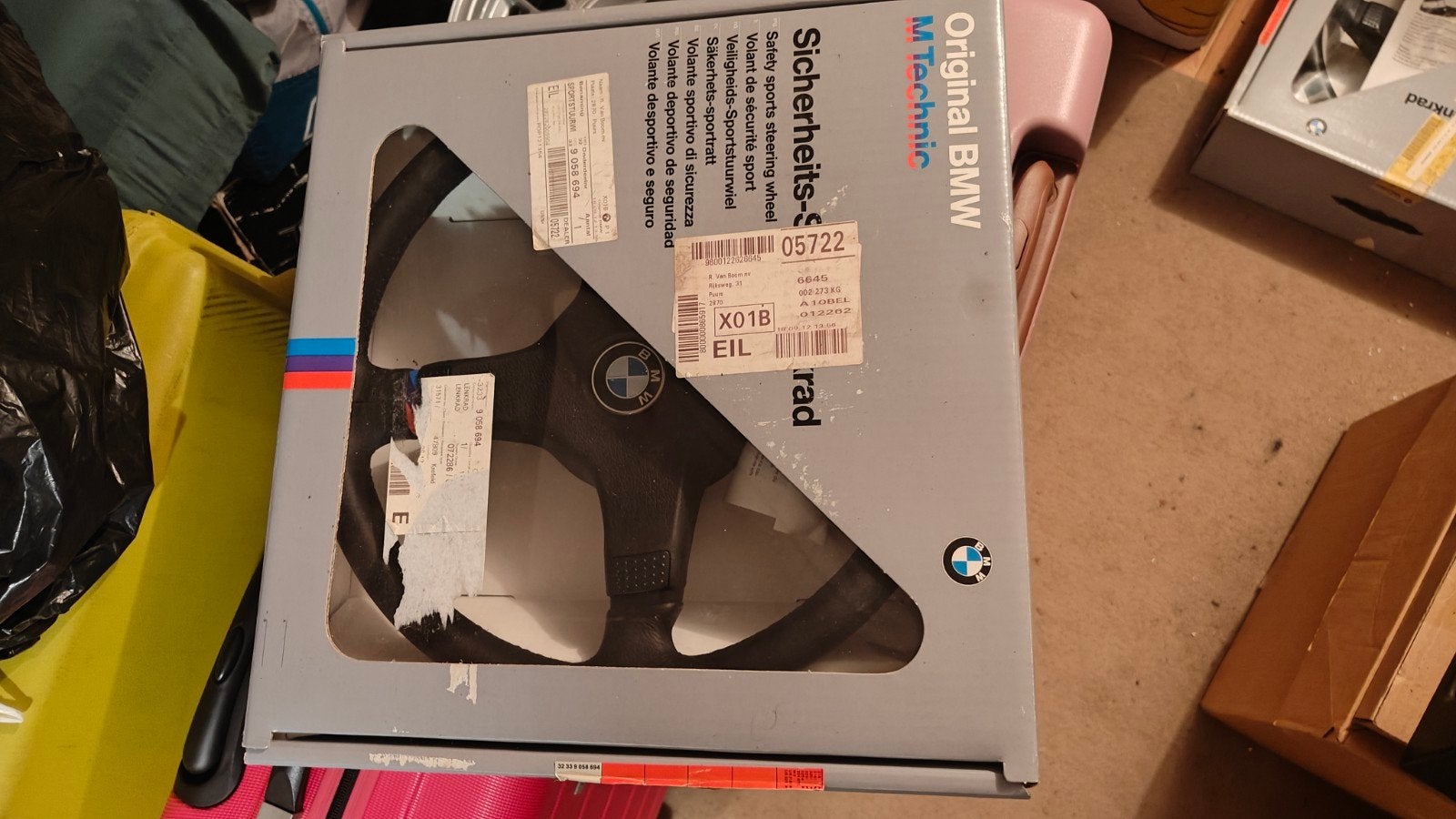BMW E30 M-Technic 1 Mtech Sportstuur 385mm, Ophalen of Verzenden, Gebruikt, BMW