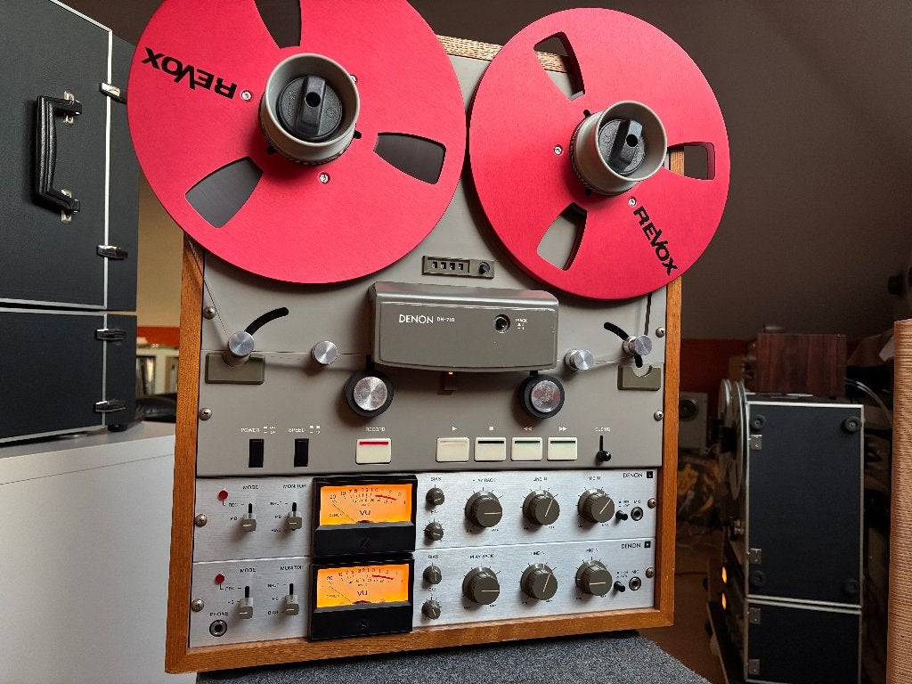 Denon DH-710 semi pro, Ophalen, Bandrecorder