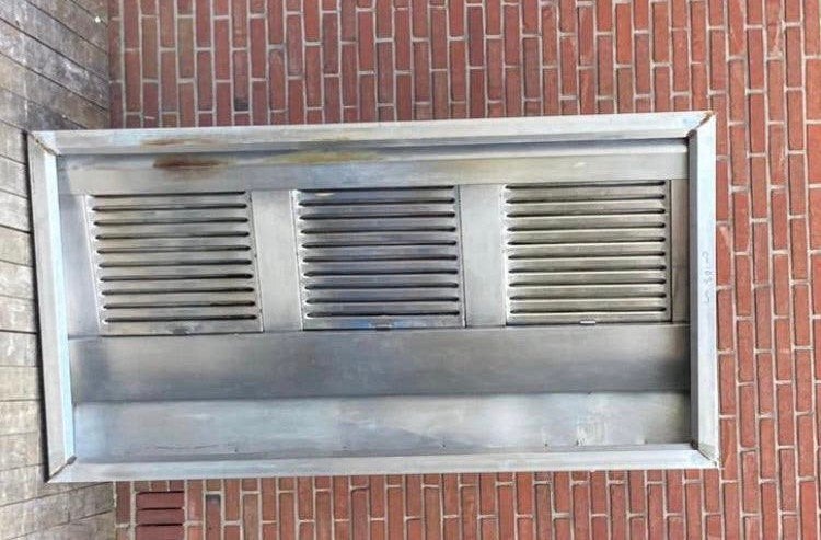 Afzuigkap horeca keuken foodtruck, Witgoed en Apparatuur, Ophalen, Zo goed als nieuw, Wandschouwkap, Motor