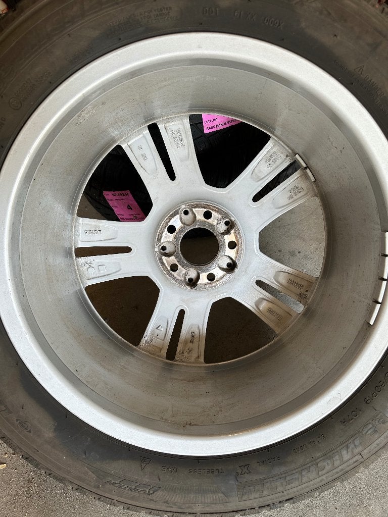 Banden met aluminium velgen, Auto-onderdelen, Banden en Velgen, Gebruikt, 255 mm, Banden en Velgen, Winterbanden