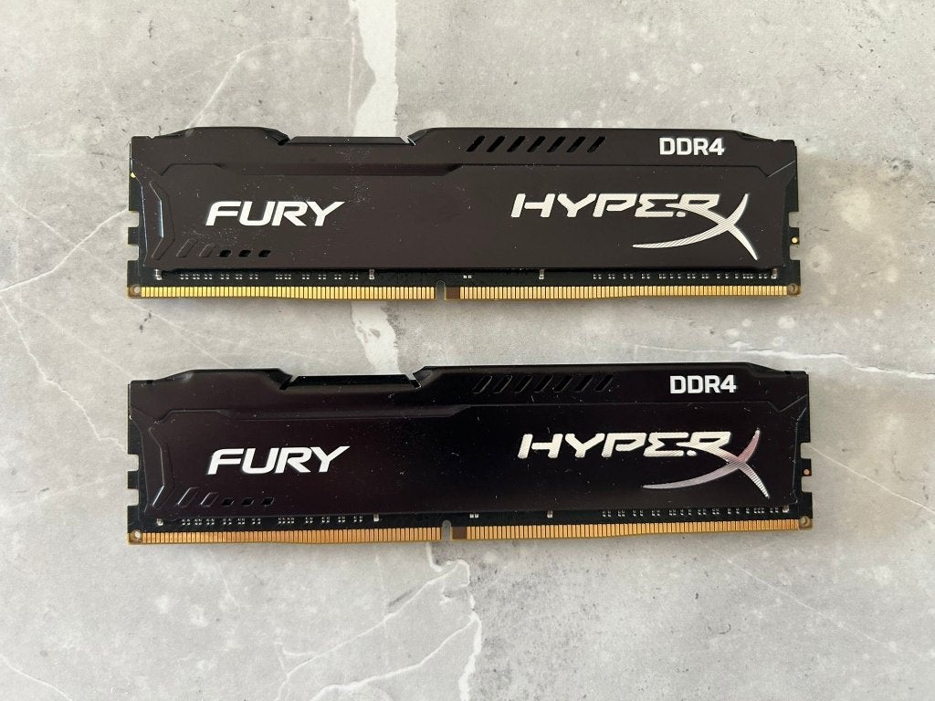 Kingston HyperX Fury 16GB DDR4, Computers en Software, RAM geheugen, Ophalen, Gebruikt, DDR4, 2.133MT/s