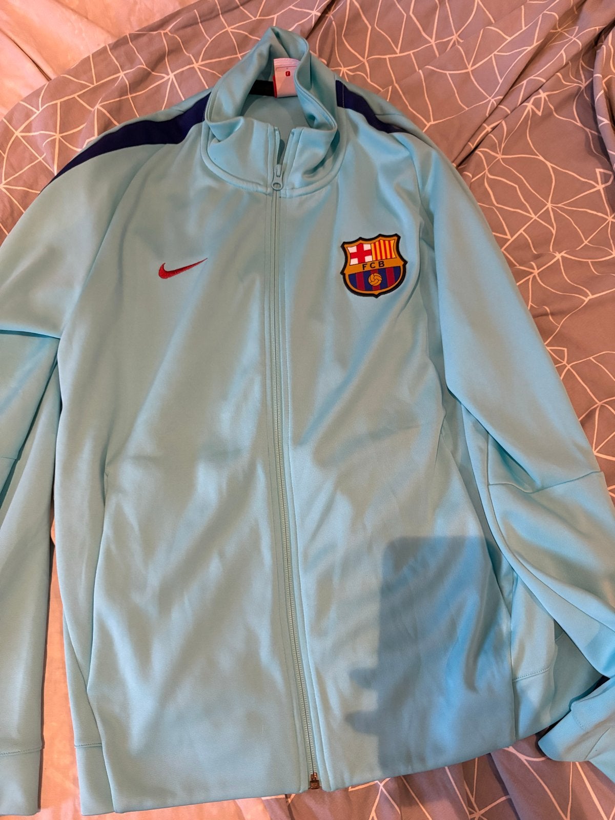 FC Barcelona vest - Maat XL - Nog nieuw, Ophalen, Blauw, Voetbal, Maat 56/58 (XL)