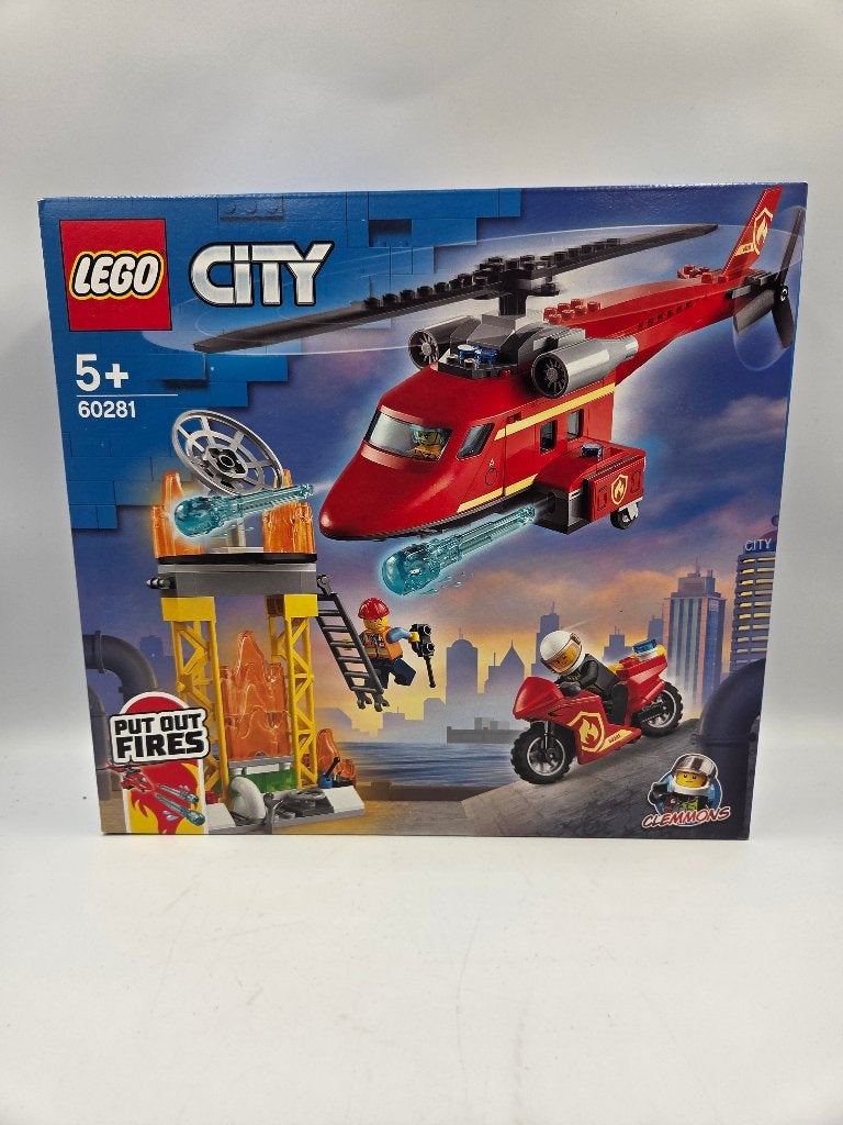 Lego City 60281 Fire Rescue Helicopter, City, Lego, Ophalen of Verzenden, Zo goed als nieuw
