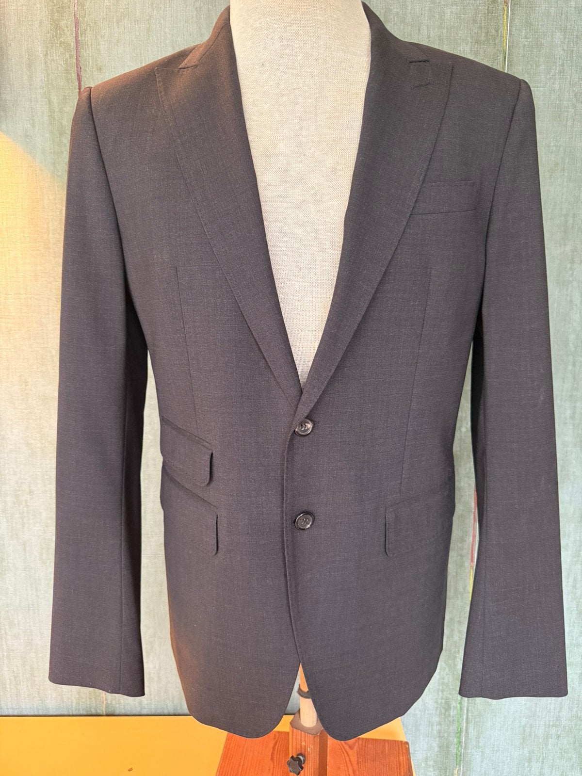Prachtige wollen blazer van Dsquared2, maat 52., Kleding | Heren, Kostuums en Colberts, Ophalen of Verzenden, Zo goed als nieuw