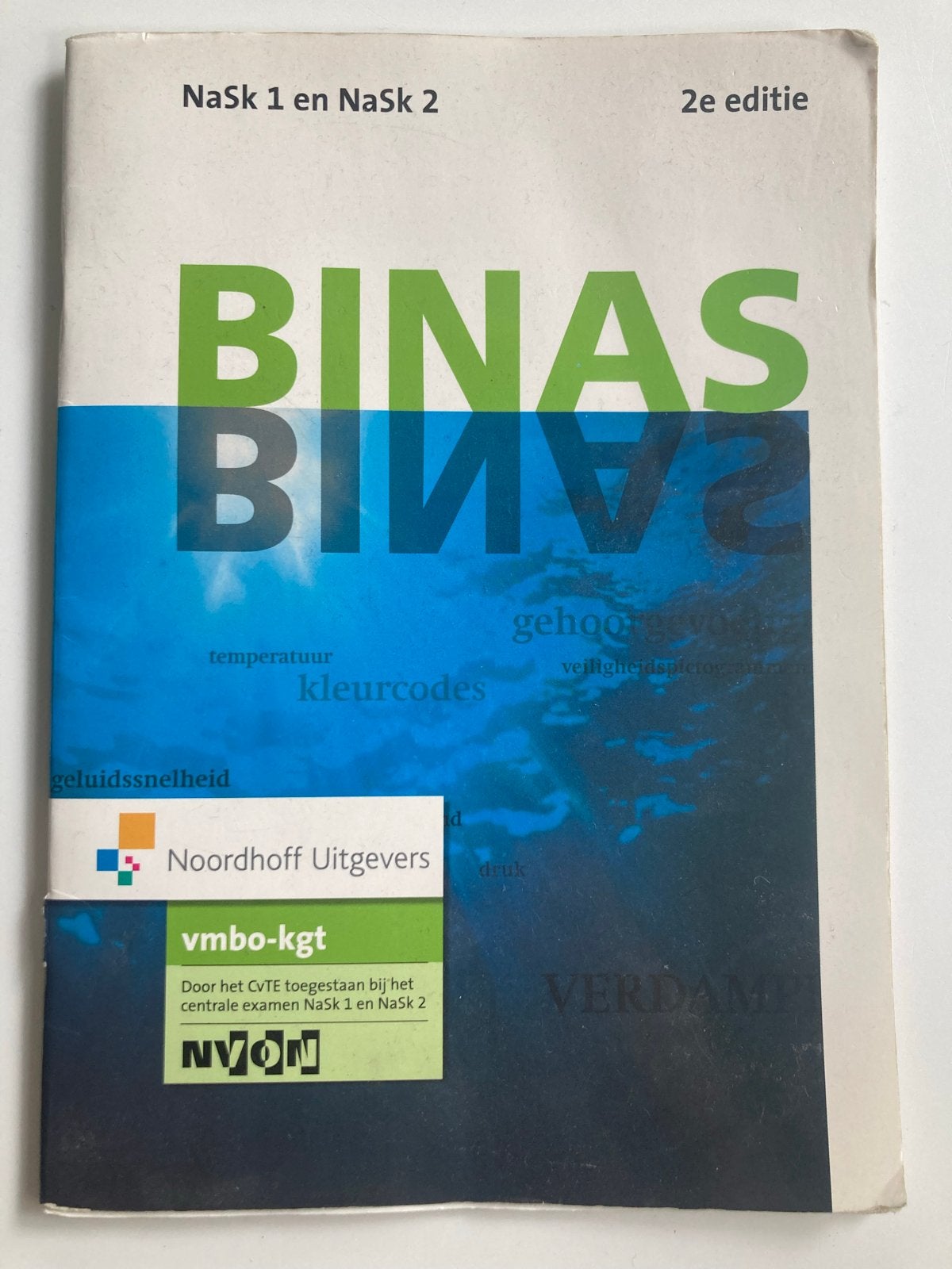Binas VMBO-kgt, Boeken, Schoolboeken, Ophalen of Verzenden, Gelezen, VMBO, Natuurkunde