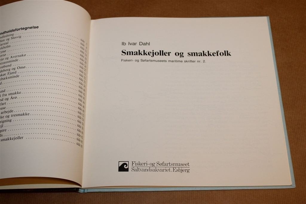 Smakkejoller og Smakkefolk — Deense Vissersjollen en Tuig, Gebruikt, -, -, Ophalen of Verzenden