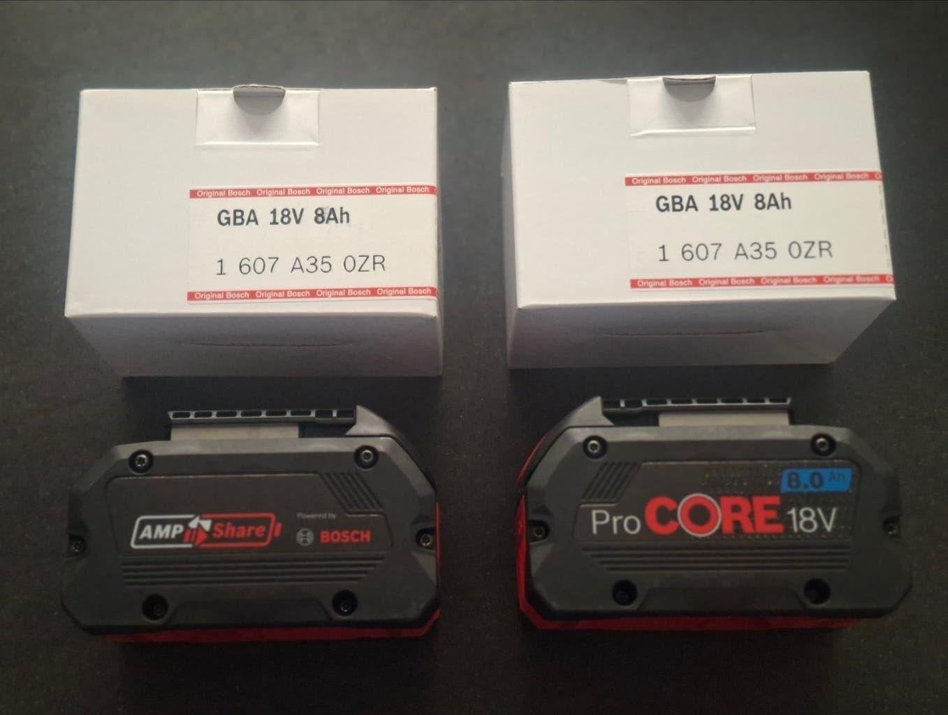 Bosch blauw professional procore 18V 8Ah accu, Ophalen, Nieuw