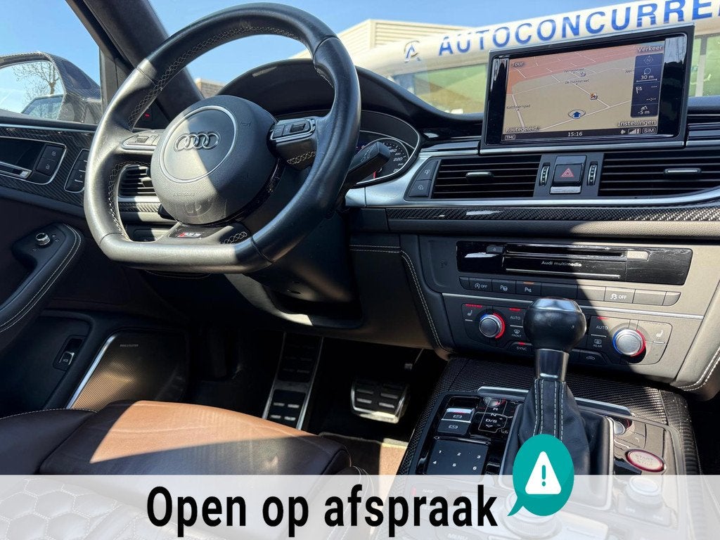Audi RS6 Avant 4.0 TFSI RS 6 quattro performance Pro Line Pl, Auto's, Audi, Automaat, Gebruikt, 3993 cc, Adaptive Cruise Control