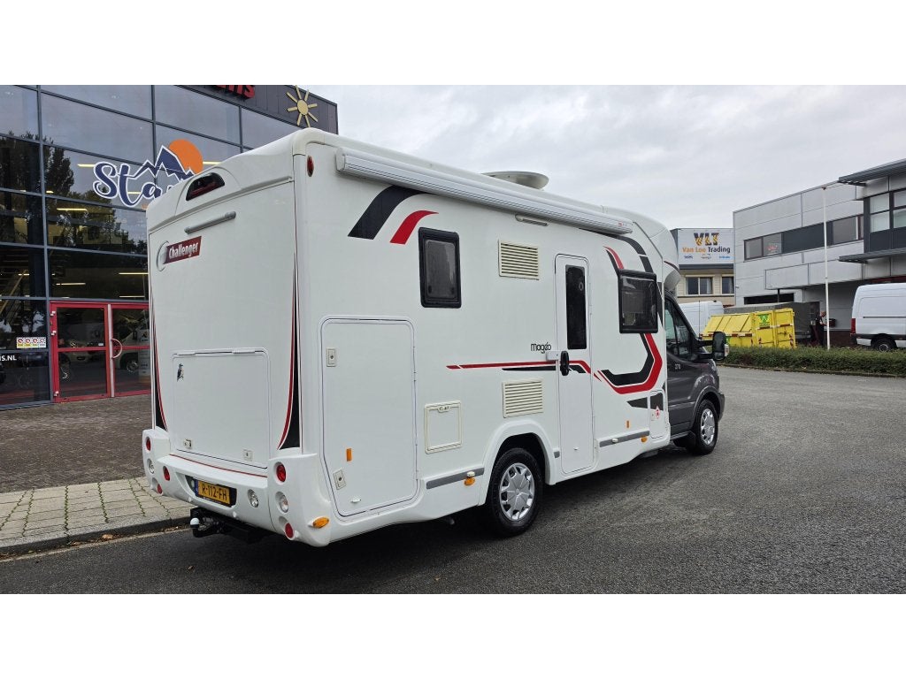 Challenger Mageo 270 enkele bedden, Caravans en Kamperen, Ringverwarming, Ford, 6 tot 7 meter, Challenger