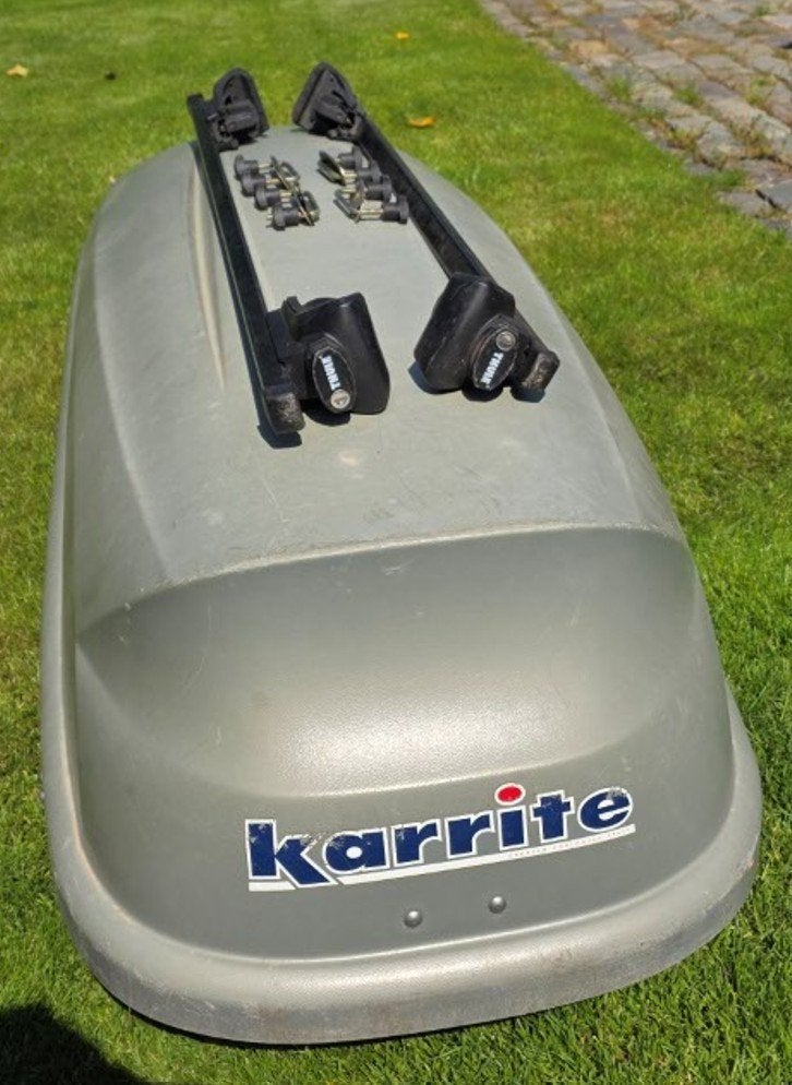 Karrite Dakkoffer in goede staat, Auto diversen, Dakkoffers, Ophalen, Gebruikt