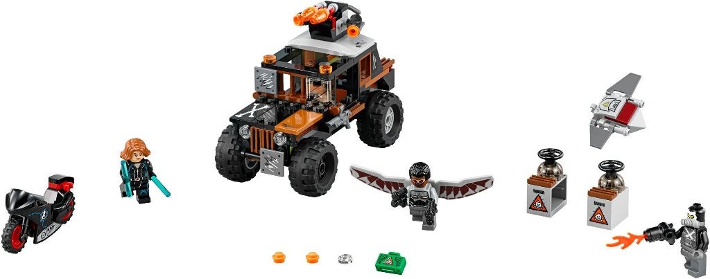76050 - Super Heroes: Crossbones' Hazard Heist, Hello@support.lego.com, Lego, Nieuw, Ophalen of Verzenden