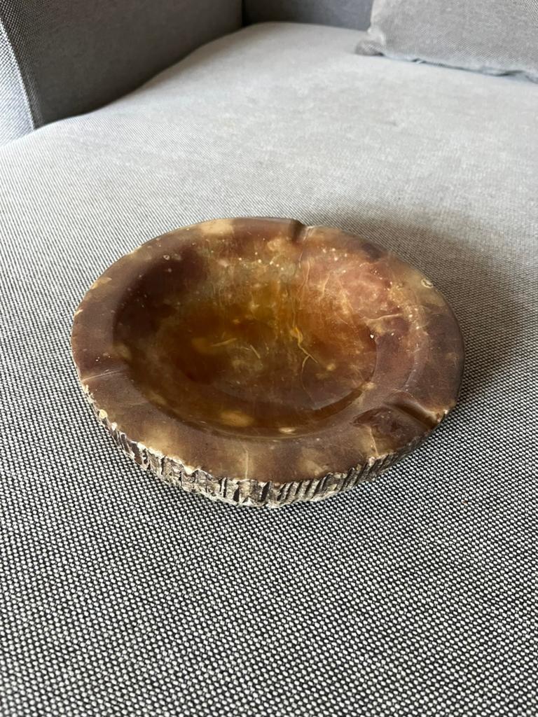 Natuurstenen asbak, Antiek en Kunst, Antiek | Schalen, Ophalen