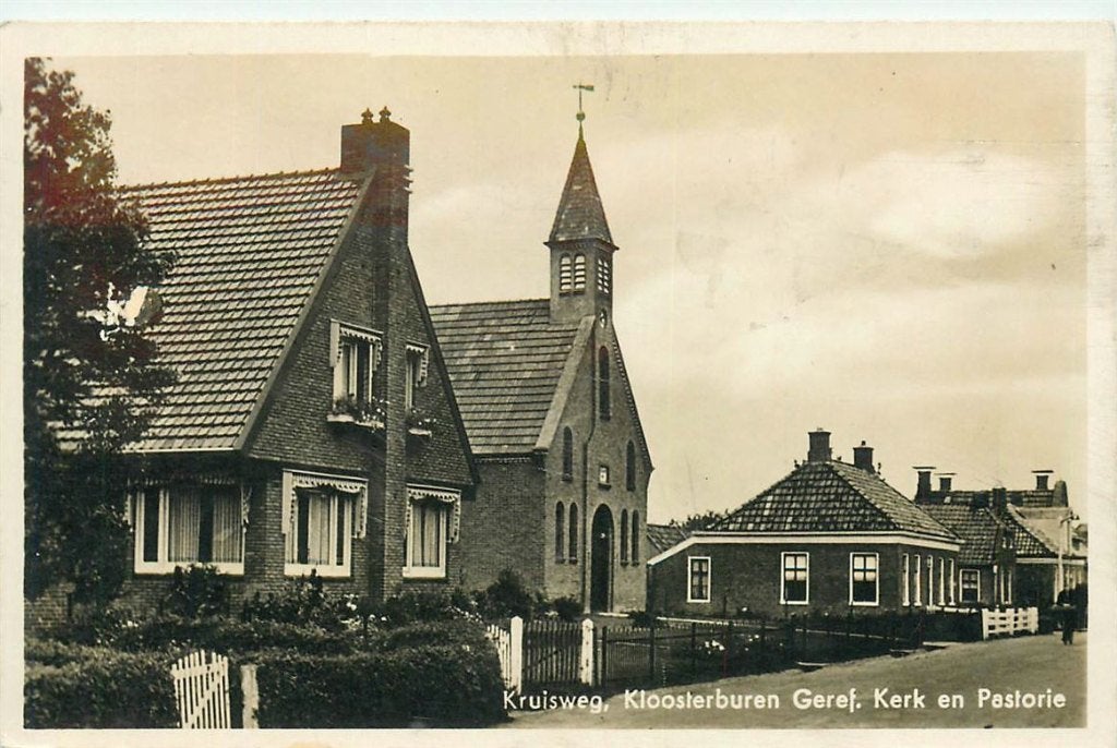 378-338-013 Kloosterburen Kruisweg, Verzenden, Voor 1920, Groningen