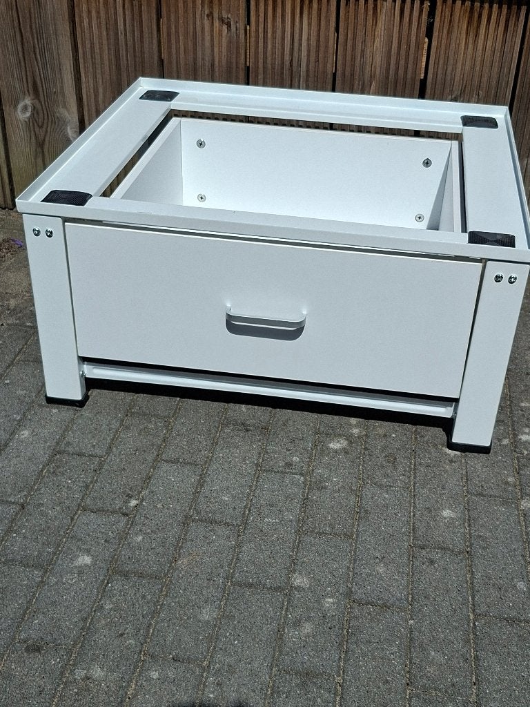 Wasmachineverhoger fabr. Sanivesk, met lade., Witgoed en Apparatuur, Wasmachines, Ophalen, Zo goed als nieuw, Minder dan 1200 toeren
