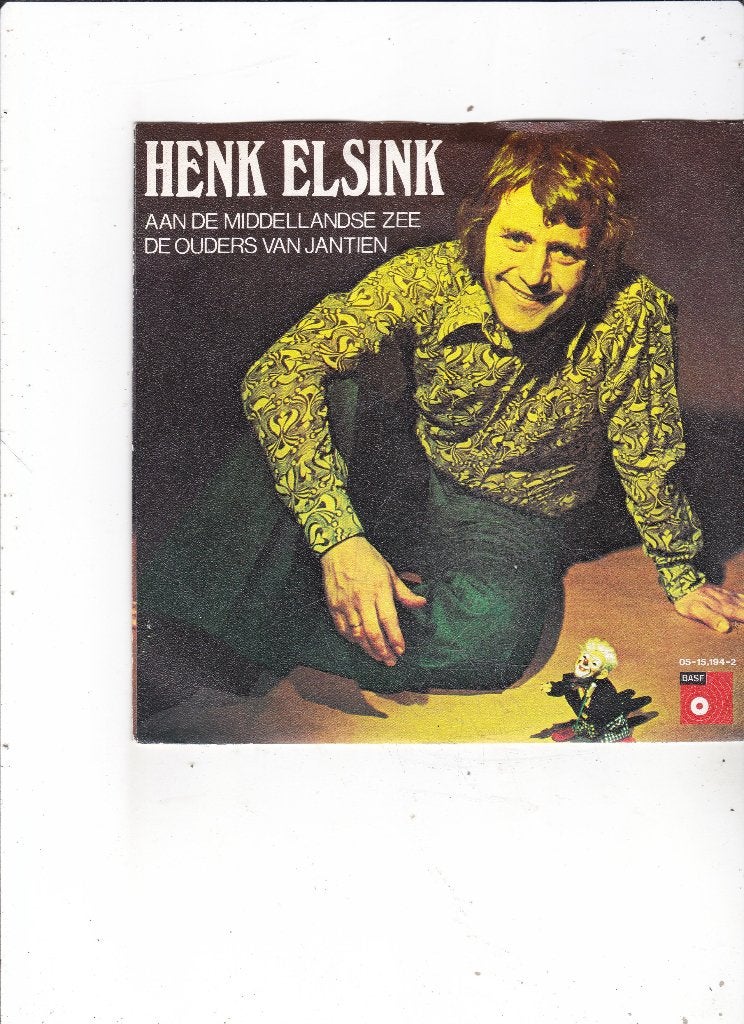7" Single Henk Elsink - Aan de Middellandse Zee, Cd's en Dvd's, Vinyl Singles, Ophalen of Verzenden, Gebruikt, 7 inch, Nederlandstalig