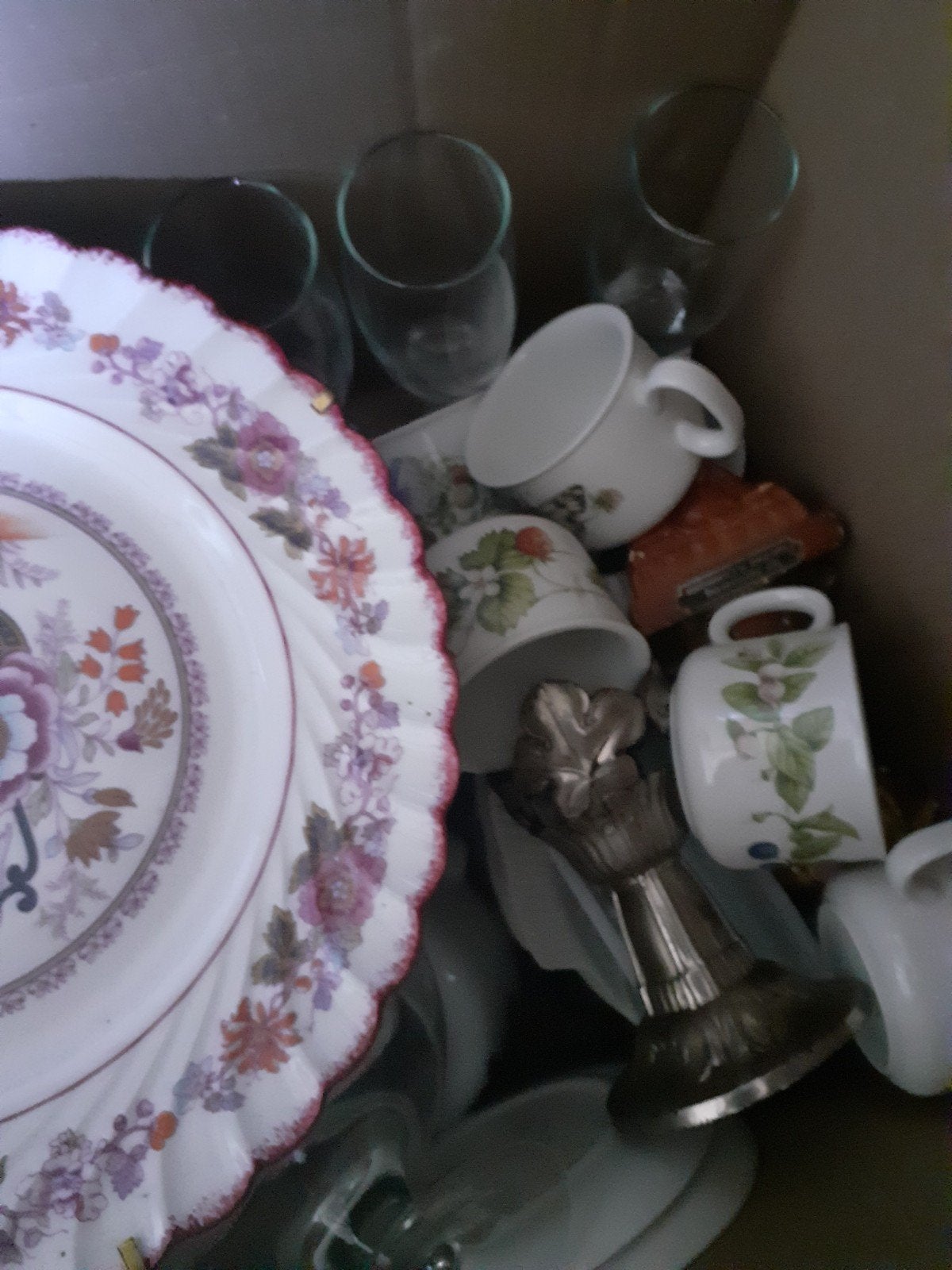 gratis doos met serviesgoed, Ophalen, Glas, Overige stijlen