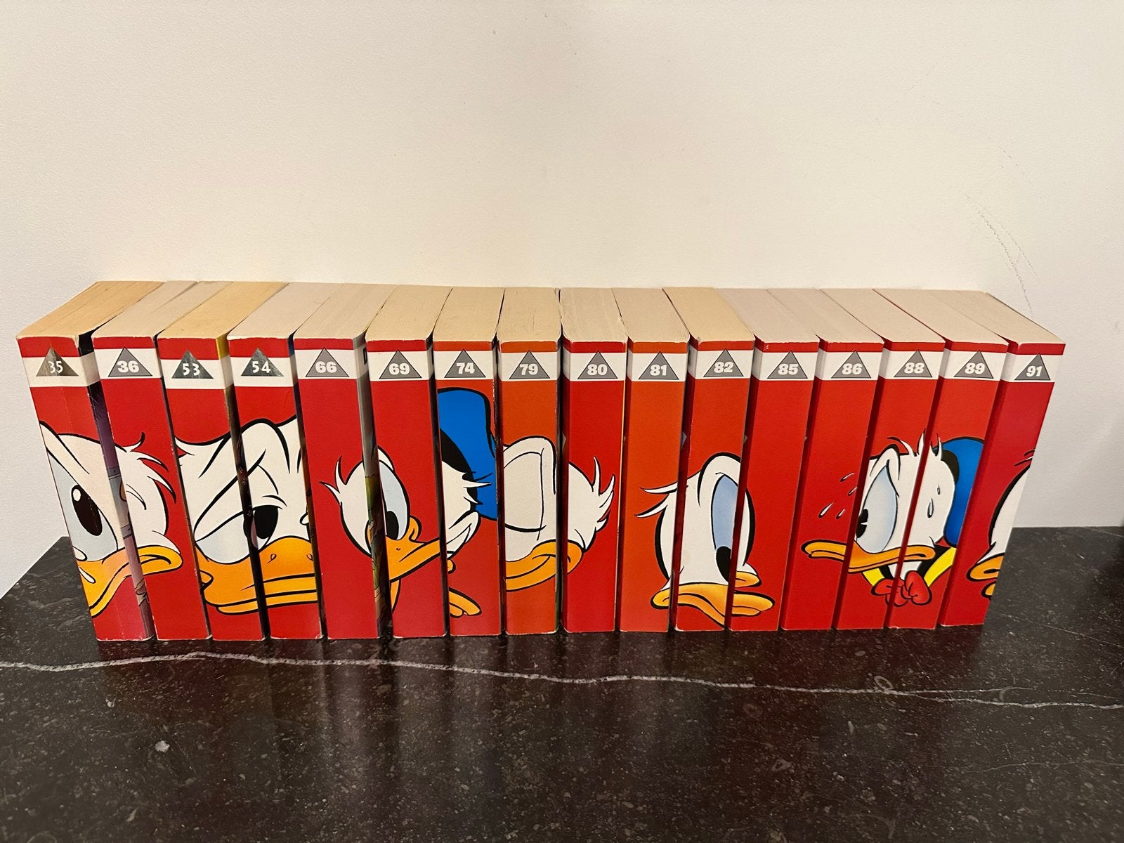 Donald Duck dubbel Pocket Boekjes, Complete serie of reeks, Ophalen of Verzenden, Gelezen