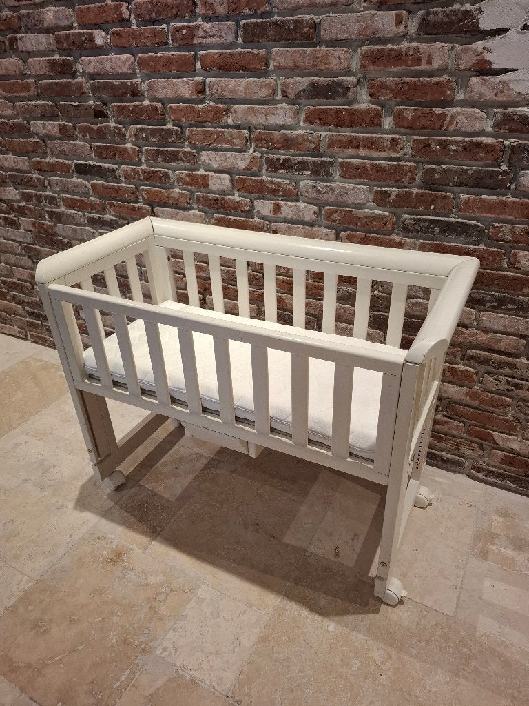 Co-sleeper Troll wit hout incl. matras, Kinderen en Baby's, Babywiegjes en Ledikanten, Ophalen, Gebruikt, Wieg