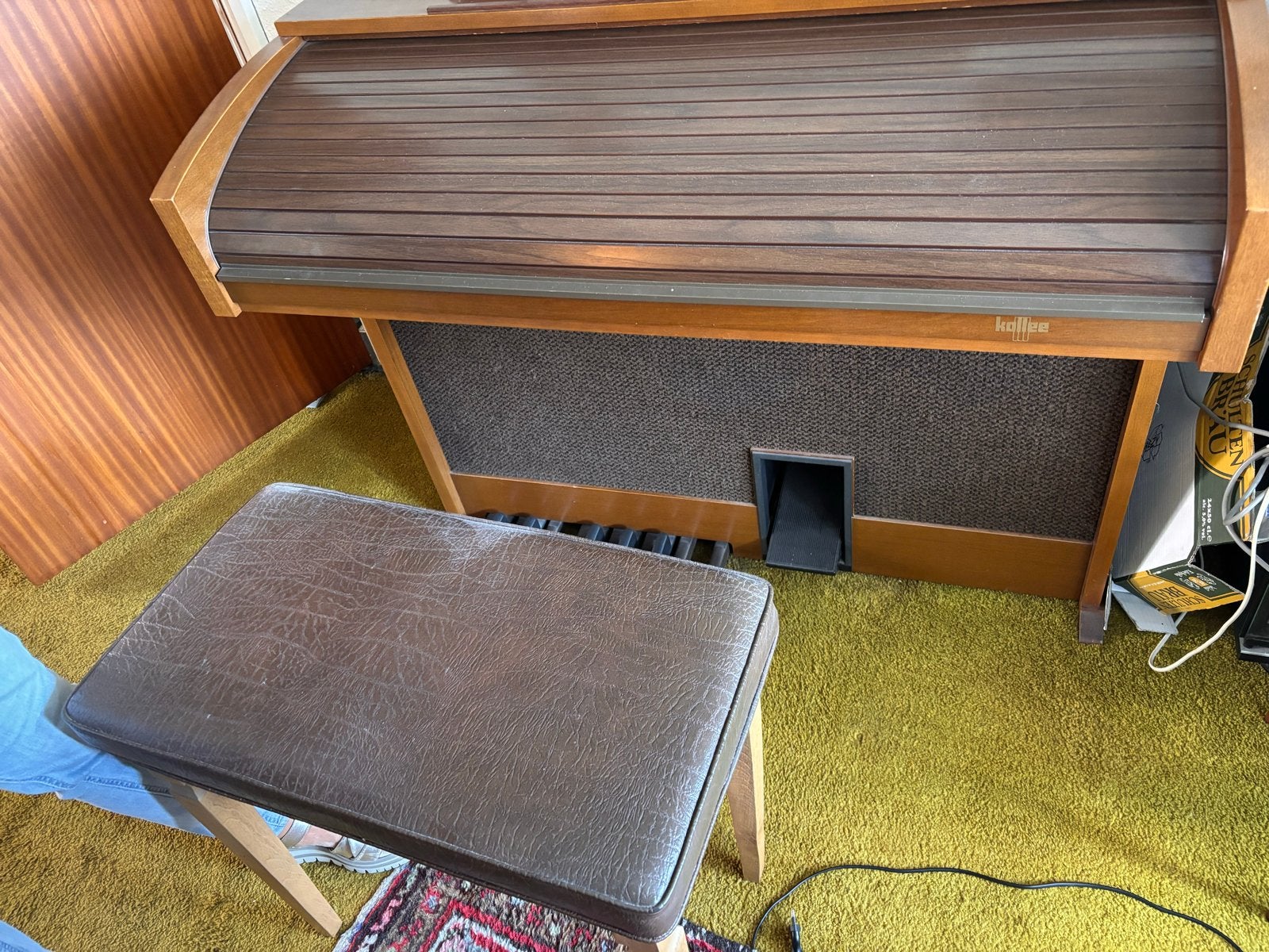 Eminent Solina P255 Orgel met 2 klavieren en pedalen, Muziek en Instrumenten, Ophalen of Verzenden, Gebruikt, 2 klavieren, Orgel