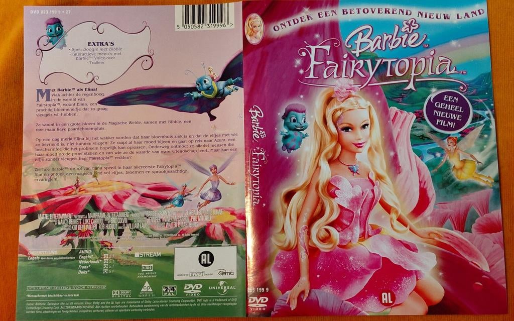 Barbie Fairytopia - Een Betoverend Nieuw Land, Avontuur, Alle leeftijden, Ophalen of Verzenden, Zo goed als nieuw