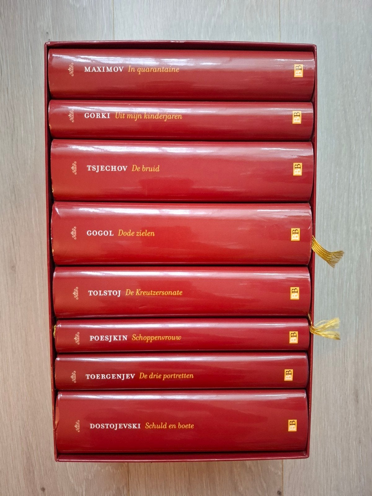 Russische Bibliotheek - 8 Delen Klassieke Literatuur, Ophalen of Verzenden, Zo goed als nieuw, Diverse Russische Klassiekers, Europa overig