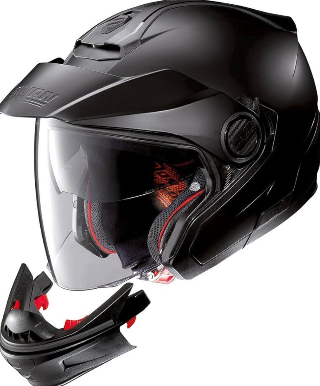 Modulaire helm Nolan N40-5 GT matzwart maat XXL-61, Systeemhelm, Nolan, Ophalen of Verzenden, XXL