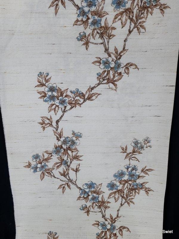 13241 Originele vintage retro stof stoffen gordijnstof Swiet, Overige kleuren, 120 cm of meer, Ophalen of Verzenden, Linnen