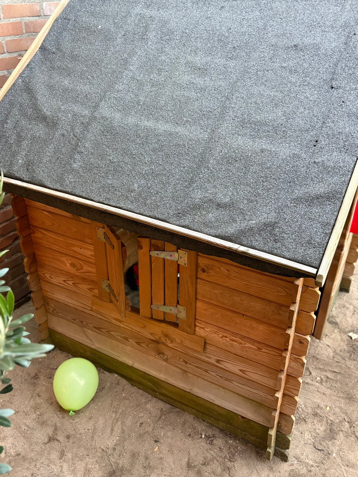 Speelhuisje, Ophalen, Gebruikt, Hout