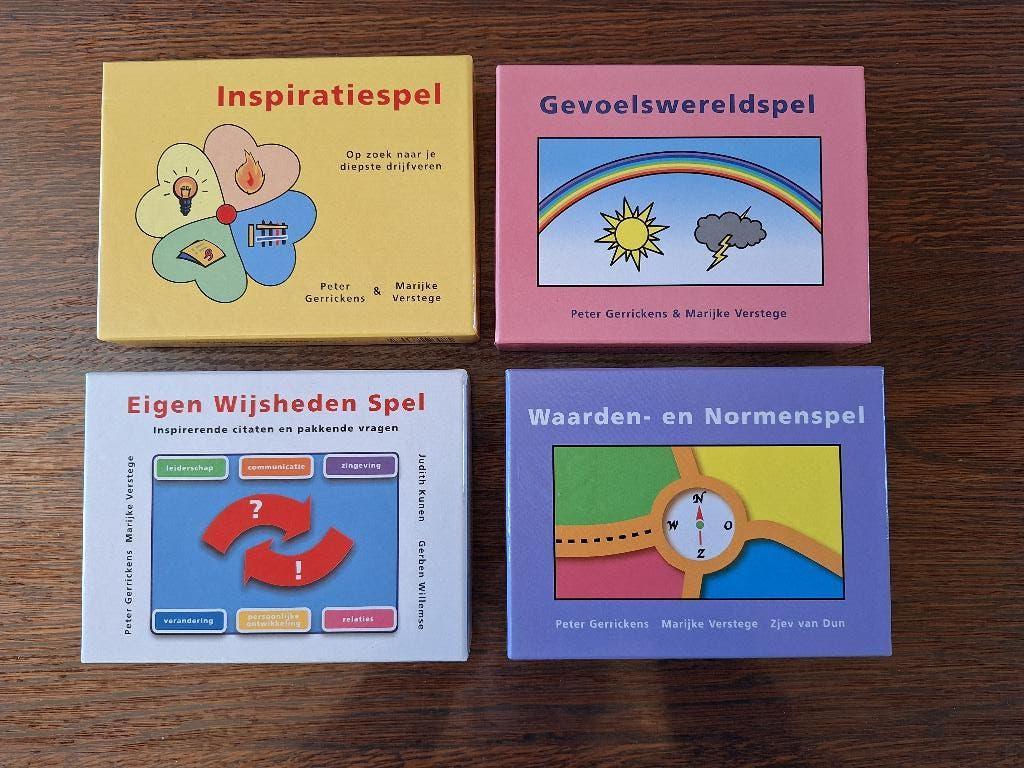 Peter Gerrickens 4 Spellen Waarden, Gevoel & Inspiratie, Boeken, Ophalen of Verzenden, Gelezen, Spiritualiteit algemeen, Overige typen