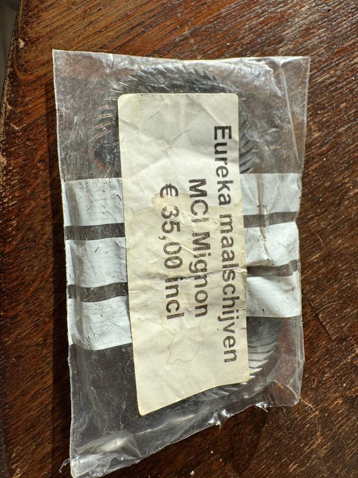 Eureka maalschijven koffiemaler, Witgoed en Apparatuur, Ophalen of Verzenden, Gebruikt