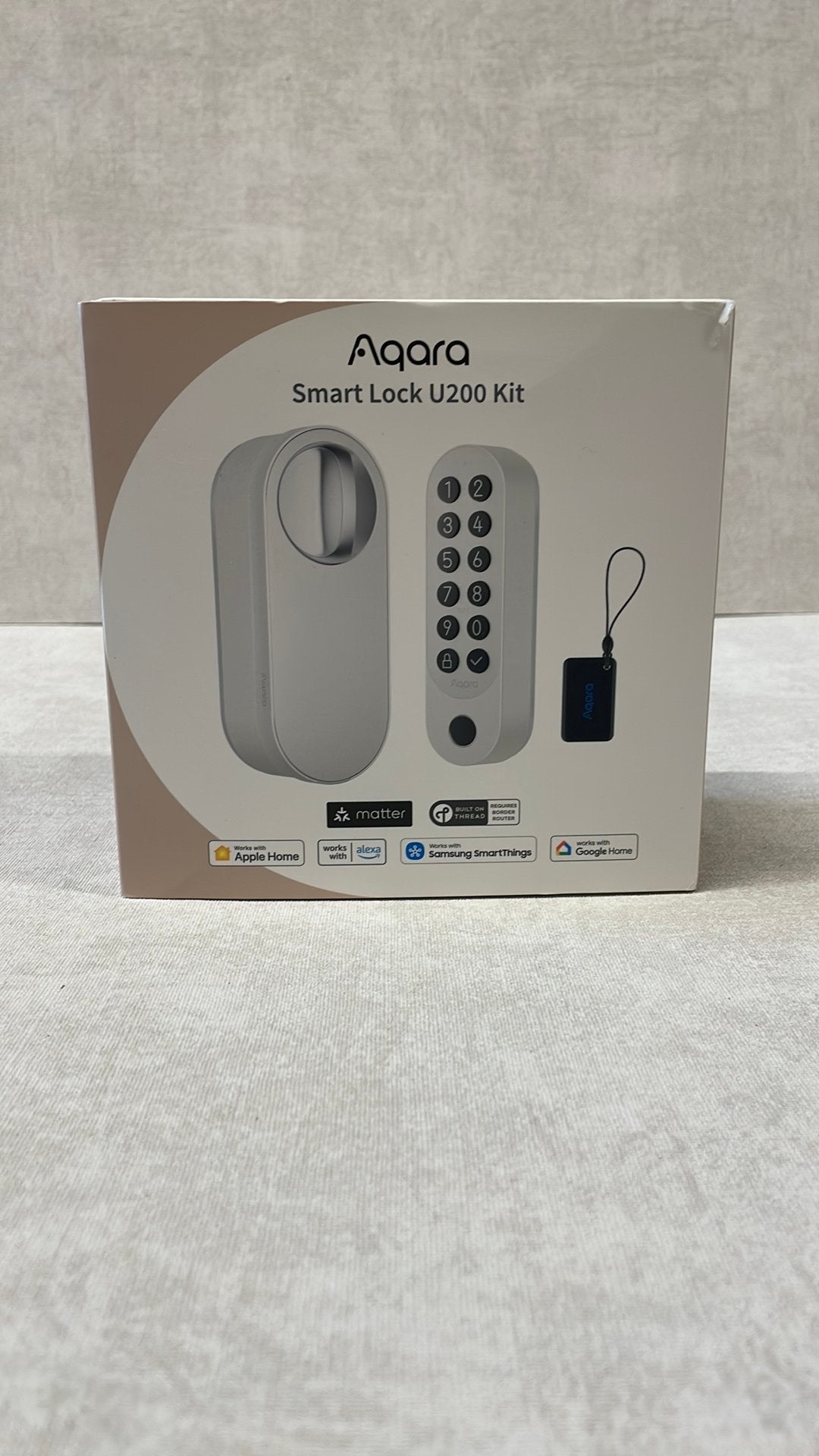 Aqara Smart Lock U200 Kit - Wit -Nieuw in doos, Overige materialen, Nieuw, Ophalen of Verzenden, Support@aqara.com
