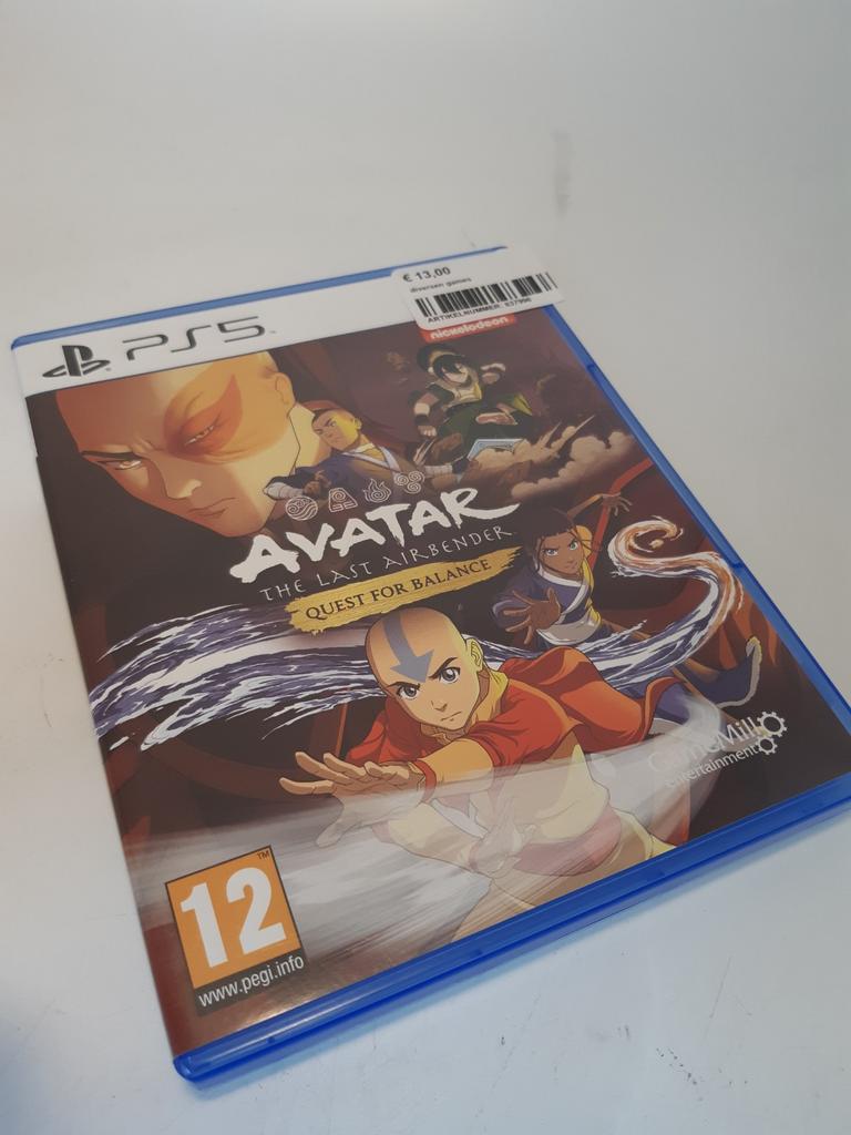 Avatar The Last Airbender Quest for Balance voorPlaystation5, ., Ophalen of Verzenden, Zo goed als nieuw, .