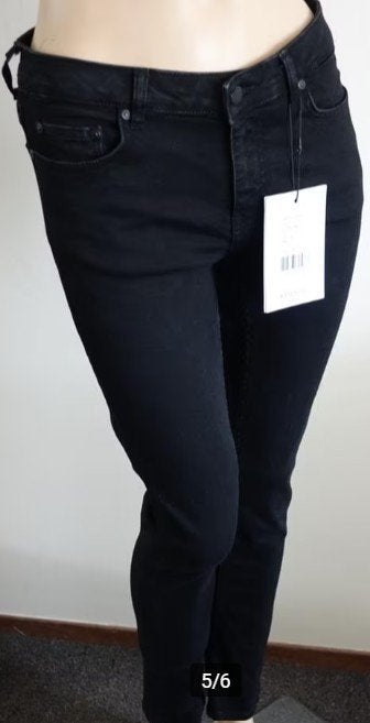 nieuwe zwarte KATE MOSS NIKKIE jeans, Verzenden, Zwart, Nieuw, Nikkie