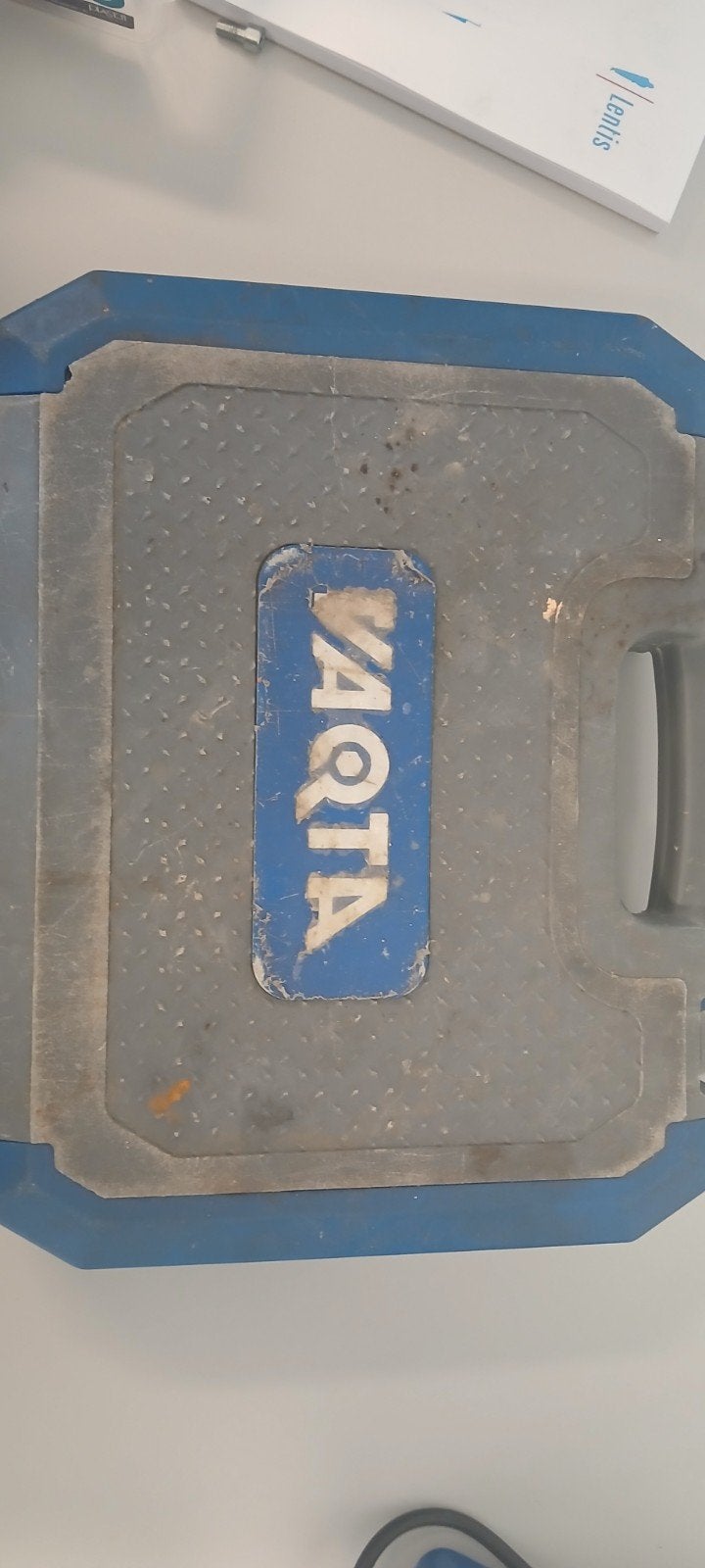 Varta doppenset met ratel en diverse bits, Ophalen, Gebruikt, Gereedschapsset, Overige merken