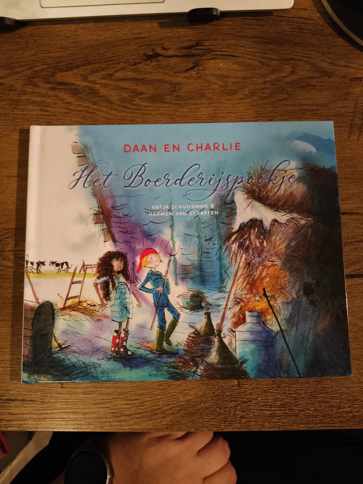 Daan en Charlie (deel 2): het boederijspookje, Boeken, Ophalen of Verzenden, Zo goed als nieuw, Katja Schuurman & Harmen van Straaten