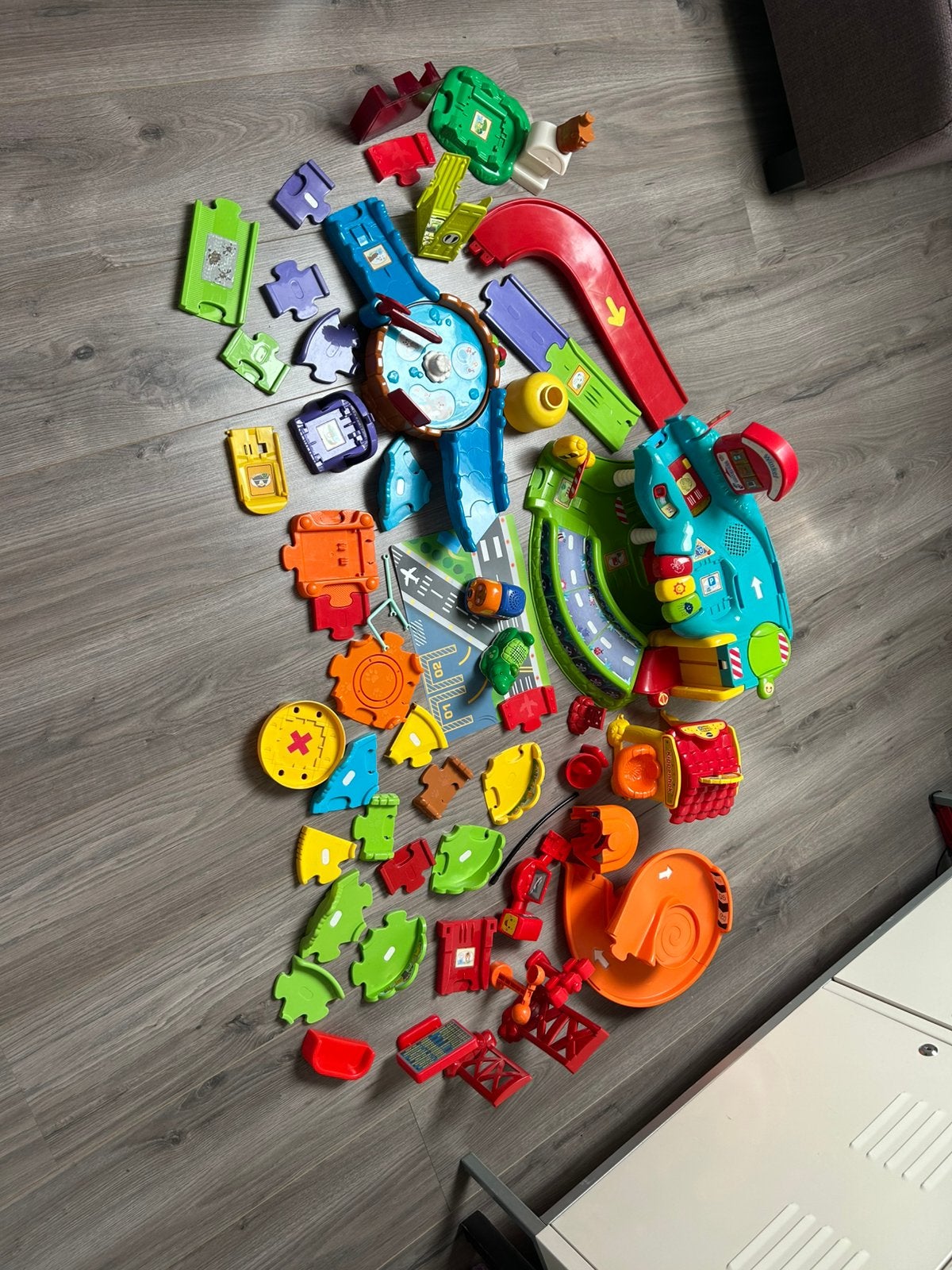 Vtech toet toef auto, Kinderen en Baby's, Speelgoed | Vtech, Ophalen of Verzenden, Zo goed als nieuw