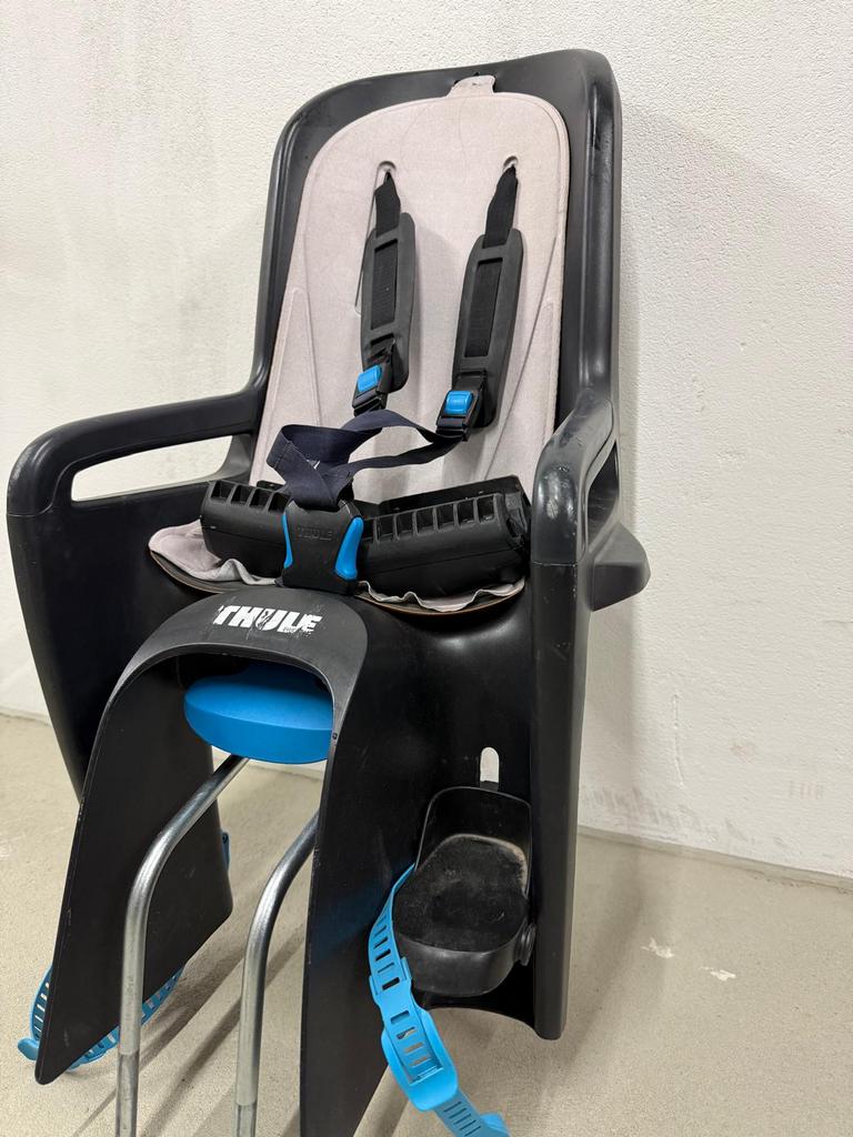 Thule Fietsstoeltje (ride along), Ophalen, Achterzitje, Voetsteuntjes, 0 t/m 18 kg