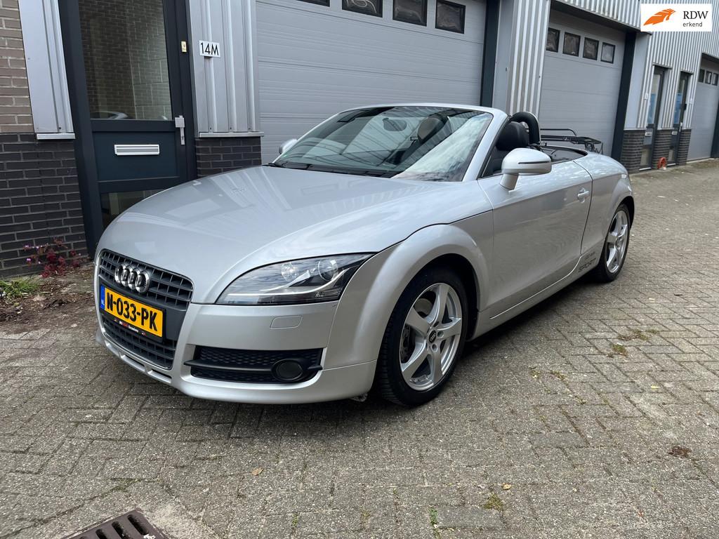 Audi TT Roadster 1.8 TFSI! 199 DKM! BOEKJES! LEDER! Cruise!, Auto's, Audi, Voorwielaandrijving, Euro 5, Gebruikt, Zwart