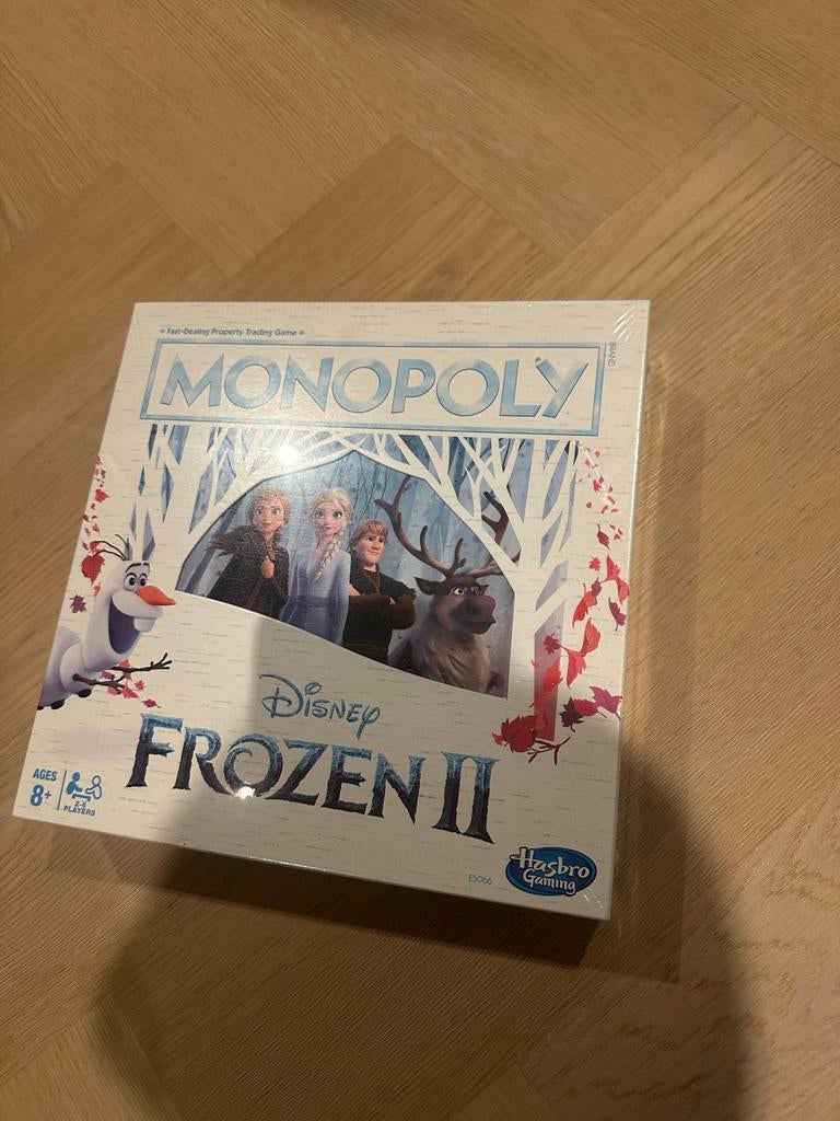 Monopoly Frozen 2 - Nieuw in doos!, Hobby en Vrije tijd, Een of twee spelers, Ophalen, Nieuw