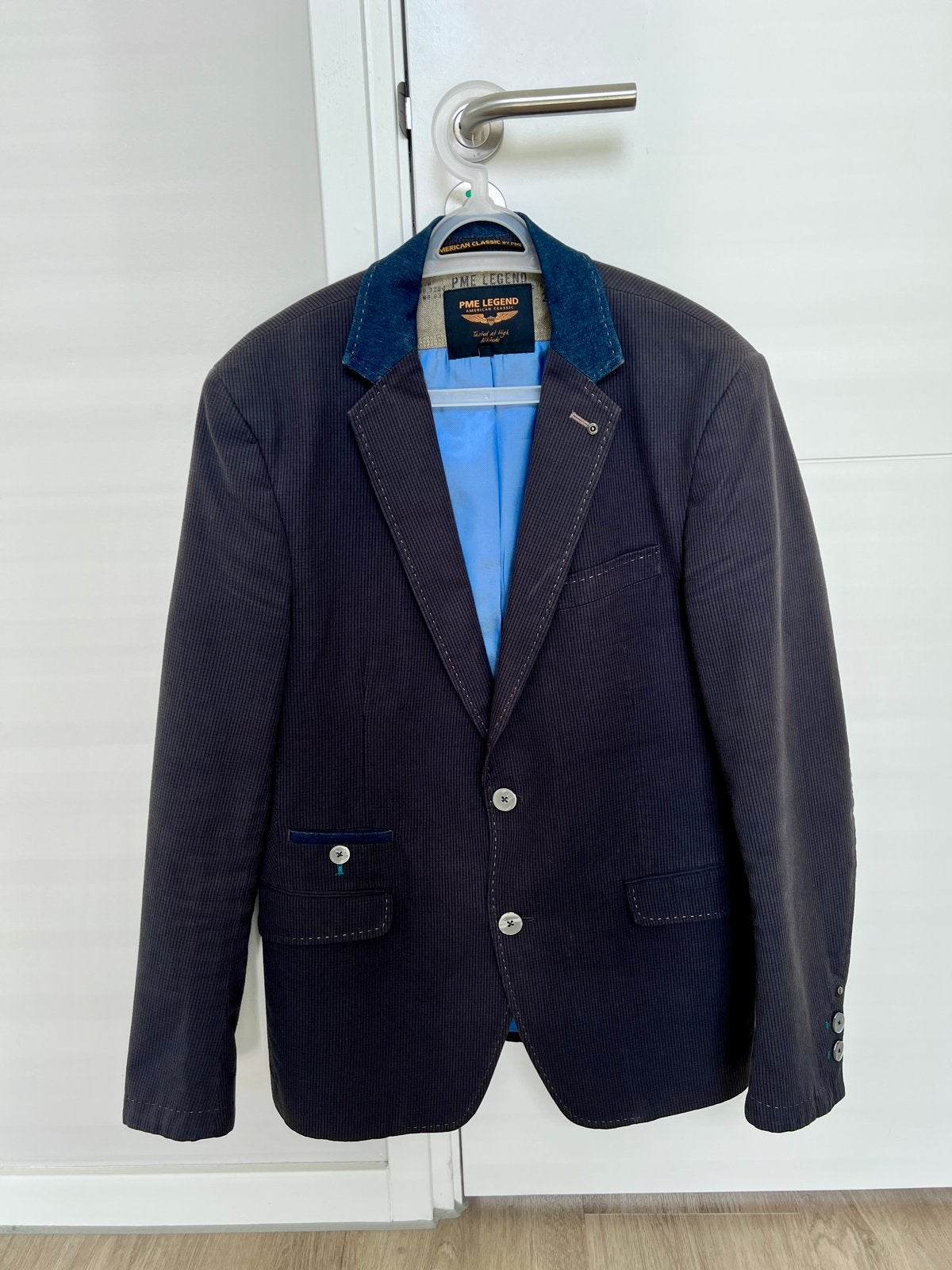 PME Legend Blazer Maat L - design, Kleding | Heren, Ophalen of Verzenden, Gedragen, Maat 52/54 (L), Blauw